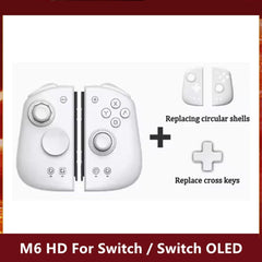 MOBAPAD Gamepad  M6/M6 HD Gemini 2 Game Controller,Joypad with Hall Joystick Left Right Handle Grip Console for Switch NS OLED