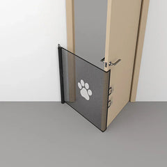 Automatic Retractable Pet Gate Fence Dog and Cat Fences Indoor Stair Walkway Isolation Net Security Fence Pet Products