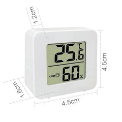 Digital Hygrometer Thermometer Indoor Thermometer Temperature Gauge Mini LCD Weather Station Sensor For Home Room Humidity Meter