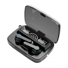 New M19 TWS Bluetooth Headphones 5.3 9D High Fidelity Wireless Headphones Touch IPX7 Waterproof Digital Display Headphones
