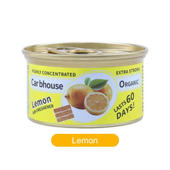 Organic Car Air Freshener Cans Long Lasting Fragrance Fiber Block Odor Eliminator for Auto Home Closet Aromatherapy Deodorant