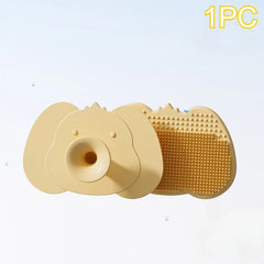 Soft Silicone Baby Bath Head Massage Brushes Cartoon Koala Hair Washing Brush Scalp Comb for Newborn Bath Tool Washing Hair Tool