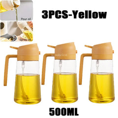 2in1 Kitchen Spray Oil Dispenser Oil Sprayer Polisher or Only Brush