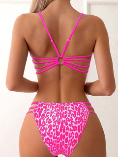 Sexy Leopard Micro Bikini 2026 Women Swimsuit Female Swimwear High Waist Bikinis Sets Brazilian Bandeau Beach Wear Bathing Suit