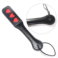 32CM High Quality Black Leather Horse Whip, Anti-slip Portable Equestrian Accessory for Outdoor Training