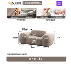 Comfortable Lounge Divano Soggiorno Di Lusso Luxury Furniture  Modern Living Room Sofas Minimalist Sectional Puff Corner Sofa