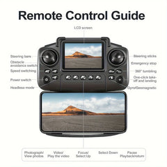 The 2026 Upgraded E88PRO MAX Foldable Drone Features Dual Cameras, Extra Batteries, an 8K Screen for Remote Control, and One-click Return-to-home Functionality. Suitable for Beginners, It's an Ideal Independence Day or Holida