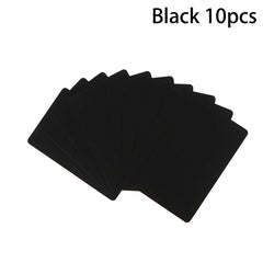 NFC215 Black White Cards Rewritable NFC NT-AG215 PVC Cards Blank Easy Convenient Programmable NFC Business Card