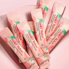 A Box of 20 Sticks, Honey Peach Moisturizing and Hydrating Hand Cream, Portable Moisturizing Stick, Suitable as a Souvenir and Gift