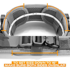 Military-Grade Tactical Dog Collar with Handle Heavy Duty Collar for Medium and Large Dogs Provides Ultimate Control