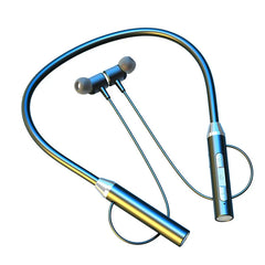 Neck Wireless Bluetooth Earphones TWS 9D Stereo Surround Headphone Magnetic Sport Neckband Headset Neck-hanging Earbuds With Mic