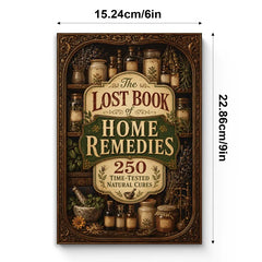 The Lost Home Remedies Guide, 250 Time-Tested Natural Care References and Herbal Home Wellness Ideas