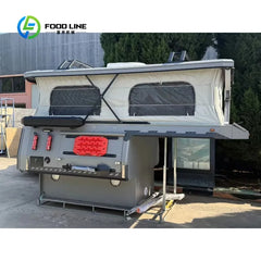 Customized Full Kitchen Truck Camper With Stove And Sink Overland Camping For Travel Groups Bulk Order