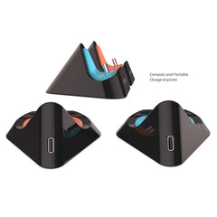 Controller Charger Dock for Switch 2/ Switch/ Switch OLED/ Switch Lite Console Portable Charging Station gaming accessories