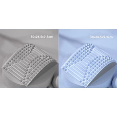 Back Stretcher Neck Pillow Relieve Massage Lumbar Support Massager for