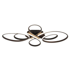 Low Floor Living Room Ceiling Lights Remote Control Modern LED Surface Mounted Light Fixture Dining Room led Ceiling Lamps Dimme