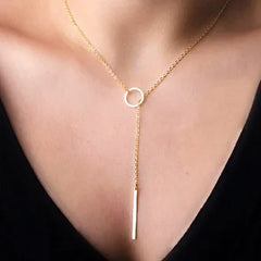 925 Sterling Silver Three-Layer Round Necklace Simple Snake Chain