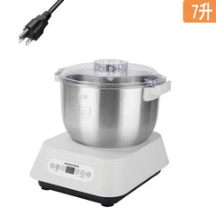 Automatic Dough Kneading Machine Constant Temperature Fermentation Proofing Multifunctional Commercial Stand Mixer 7L White