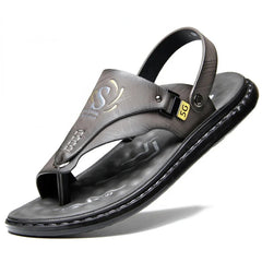 Brand Men's Sandals Summer Soft Soled Anti Slip Beach Shoes Male