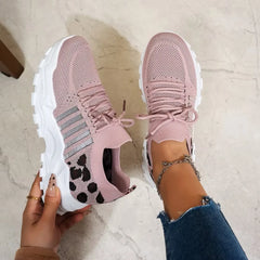 Women's Casual Sneakers Summer Shoes Comfortable Breathable Free Shipping Fashion Footwear for Ladies, Women's Shoes