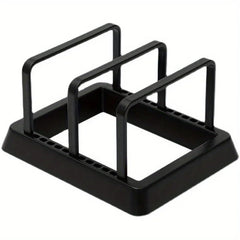 Kitchen Organizer Pot Pan Rack Dish Plate Holder Shelf Cooking Dish Tray Storage Stand Rack Kitchen Accessories