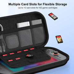Portable Game controller Storage Bag for Nintnedo Switch 2 Hard Carrying Case Shockproof PU Cover for Switch 2 Game Console