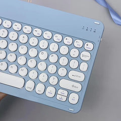 Spanish/English Keyboard Ultra Thin Wireless Keyboard Mouse for iPad Pro for Xiaomi Samsung Keyboard Bluetooth 10 inch