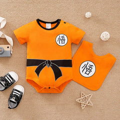 Baby Romper 100% Cotton Summer Short Sleeve Anime Cosplay Costume Soft Infant Jumpsuit Newborn Boy Girl One-Piece Bodysuit 0-18M