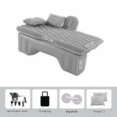 Outdoor Camping Mat Sofa Cushion Car Air Inflatable Travel Mattress Bed Universal for Back Seat Multi functional Sofa Pillow