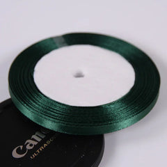 22 Meters/Roll 6mm Silk Satin Ribbons Christmas Halloween Birthday Party Gift Wrapping Ribbons DIY Handmade Crafts Material