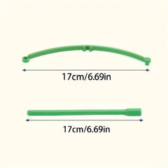 Adjustable Plant Climbing Frame Green Grid 5-15 Layer 30-90cm Lightweight Durable Gardening Stand for Home Garden