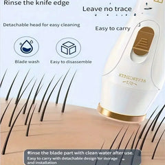 Multi Functional 3-in-1 Shaver, USB Charging, Underarm Hair Removal Device, Women's Home Eyebrow Trimmer, Nose Hair Trimmer