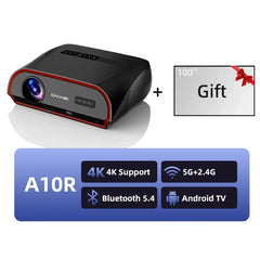 CAIWEI A10R Projector 4k Android for Home Full HD 1080P Auto Focus Wifi 6 3800 ANSI Smart TV Portable Beam projetores no brasil