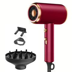 5 in 1 Professional Hair Dryer Powerful with Hot and Cold Air Functionality Thermostatic Electric Hair Drye for Smooth Hair Tool