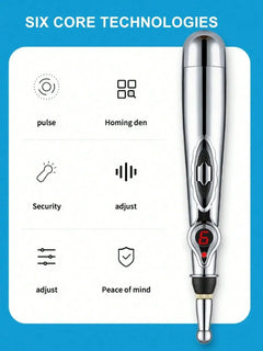 Meridian Pen Electronic Energy Circulation Massage Pen for Soothing Relaxation and Body Shaping Household Artifact