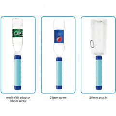 Filterwell Portable Camping Water Filter Straw Survival Outdoor Gravity Drinking Water Purifiers Hiking Supplies Tourist Travel