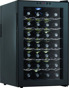 Airo 28 Bottle Mini Constant Temperature Electronic Wine Cabinet Absorption Mini Fridge