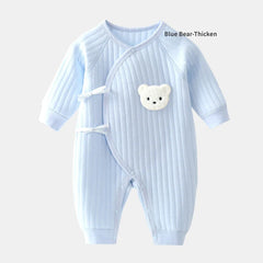 Bear Newborn Baby Clothes New Born Baby Jumpsuit for Boys Girls Cotton Toddler Rompers with Hat Bebe Outfits One-Piece Pajamas