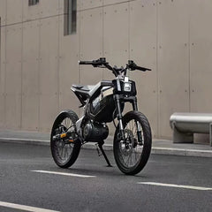 17" urban e-bike e-scooter 50km/h CITY  electric bicycle mid-motor mobility excursions Soft tail electric motorcycle smart ebike