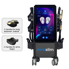 New Upgrade MYOslim PRO 6500W NEO Nova Body Sculpt Machine EMS+EMT RF Cellulite Removal Pelvic Stimulator Salon Use