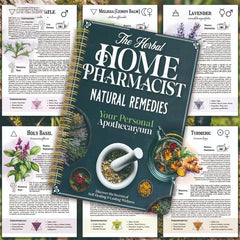 Herbal Home Pharmacist Natural Remedies Book Personal Apothecary Self Healing Wellness Guide Holistic Health