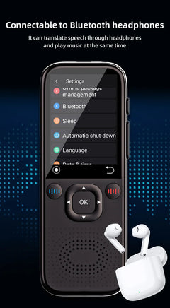 142 Languages Translator Device Online Offline Russian Korean Portuguese Arabic Dutch German French Spanish Italian Vietnamese