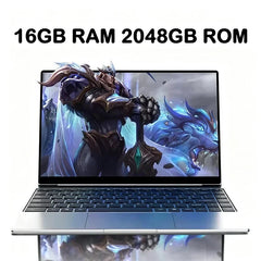 2026 New 14.1" intel Core i9-10980HK laptop 16GB RAM 1/2TB SSD Portable laptops Windows 11 Pro Office Gaming Notebook computer
