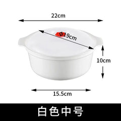 Microwave Oven Special Box Heated Soup Pot Rice Steamed Hot Steamed Buns with Lid Eco-friendly Food Grade Kitchen Tool