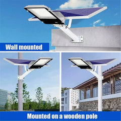 8000mah High Power Solar Street Lights Outdoor Commercial Parking Lot