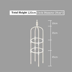 Plant Climbing Supporter Climbing Plant Support  Frame Outdoor Flower  Vines Pot Stand Garden Climbing Frame Indoor Floral Decor