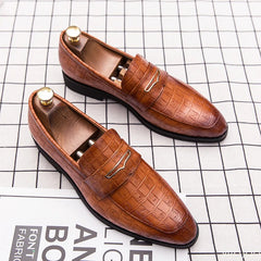 New Red Dress Shoes Wedding Shoes Men Leather Original Italian Classic