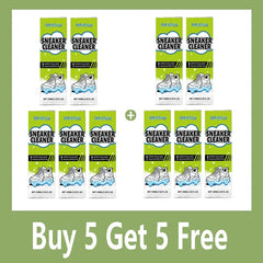 White Shoe Cleaner Sneaker Cleaning Kit Foam Cleaner Shoe Whitener Stain Remover Waterless Yellowing Remover 100ml Deep Clean
