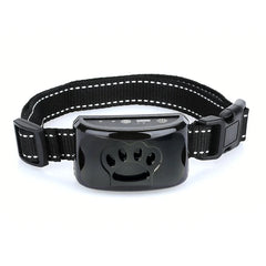 Intelligent Electric Ultrasonic Stop Barking Vibration Anti Bark Collar Stop Bark Training Collar for Dogs Stopper USB Charging
