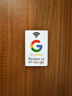 Grow Your Business With NFC Google Review Cards Tap and Rate Google Review Cards